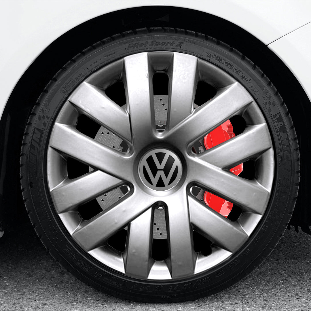 Enjoliveurs de roue pour VW Polo MK5 2010-2015 / 15" R15 Enjoliveurs de roue 4 pièces