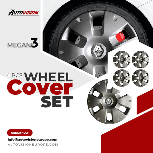 Wheel Cover for Renault Megane 3 / 15" R15 Hubcaps Wheel Hub 4pcs