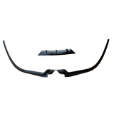 AutoVision NEW Cupra Bat-Lip 3 Pcs./Glosy Black - Front Bumper Lip All Cars Universal Model