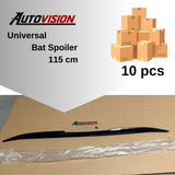 Rear Spoiler 10 PCS./ BAT SPOILER 115 cm for All Model Plastic Gloss Black Spoiler