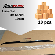 Rear Spoiler 10 PCS./ BAT SPOILER 120 cm for All Model Plastic Gloss Black Spoiler