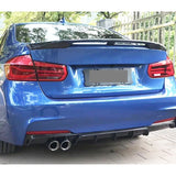 Rear Lip for BMW 3 Series F30 (Left Dual Exhaust Pipe) Style 2012-2018 AUTOVISION