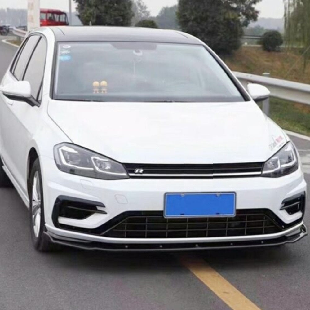 Front Lip for Vw Golf 7/7.5 R/R-line/GTI Injection Molding 2017-2020 AUTOVISION