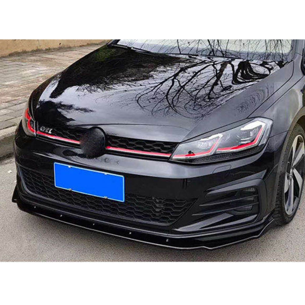 Front Lip for Vw Golf 7/7.5 R/R-line/GTI Injection Molding 2017-2020 AUTOVISION