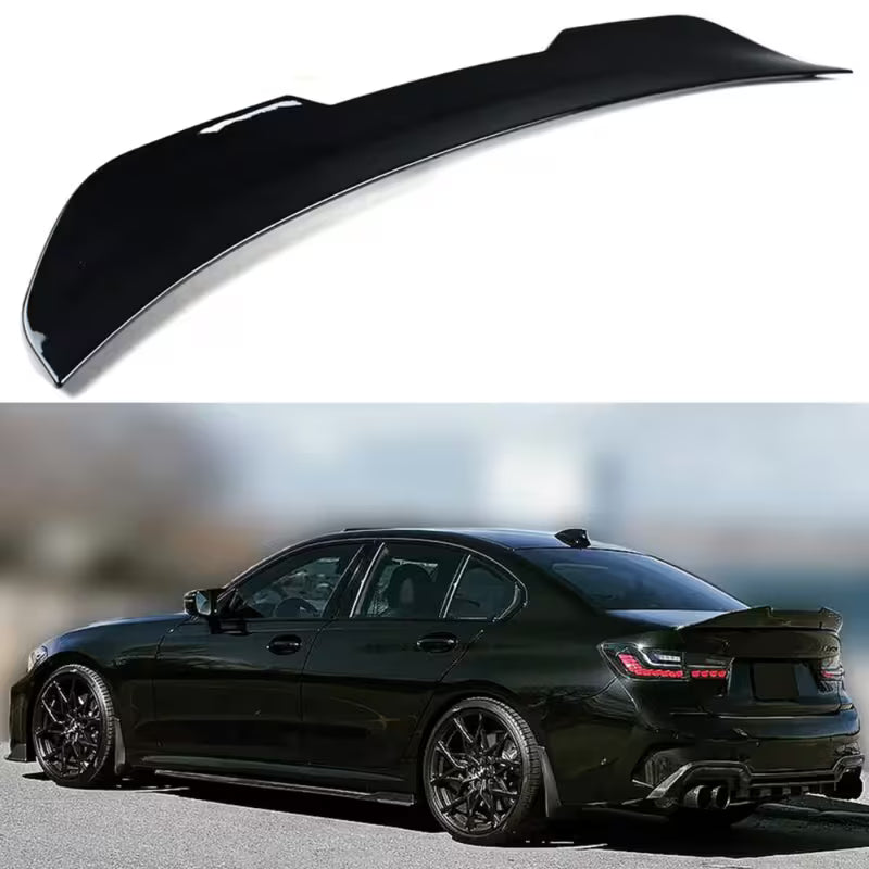For G20 M3 PSM 330i G80 2019-2024 BMW 3 Series Rear Spoiler | Piano Black ABS | Dynamic Exterior Upgrade & Sporty Aerodynamics