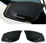 Mirror Cover For BMW E60 E61 E63 E64 / 2003-2007 Accessory Bright Black BAT MODEL