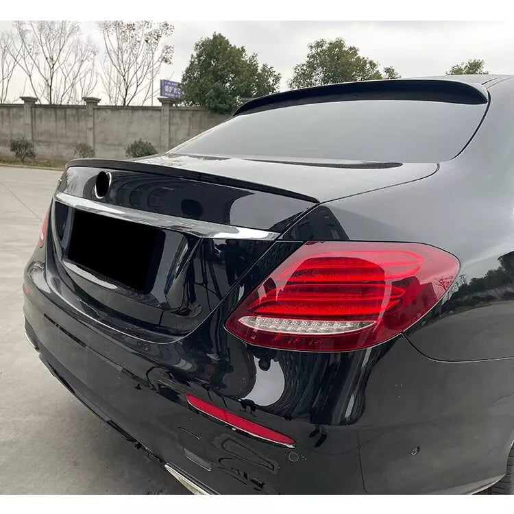 Benz E-Class E200 & E300 W213 AMG Style Rear Spoiler Glossy Black AutoVision