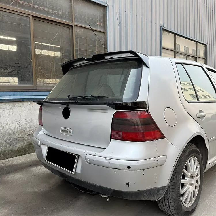 Golf 4 Oet. Style 1997-2003 Rear Spoiler Glossy Black ABS Plastic AutoVision