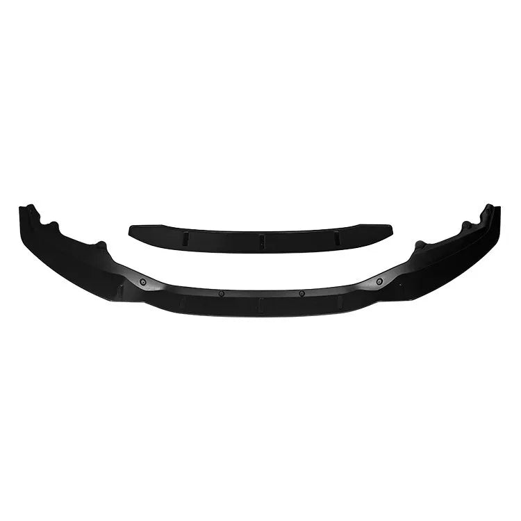 Front Lip 2 Pcs BMW X5 F15 2014-2018 Glossy Black ABS Plastic AutoVision