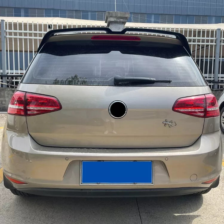 Golf 7/7.5 Oet. Style 2012-2020 Rear Spoiler Glossy Black ABS Plastic AutoVision