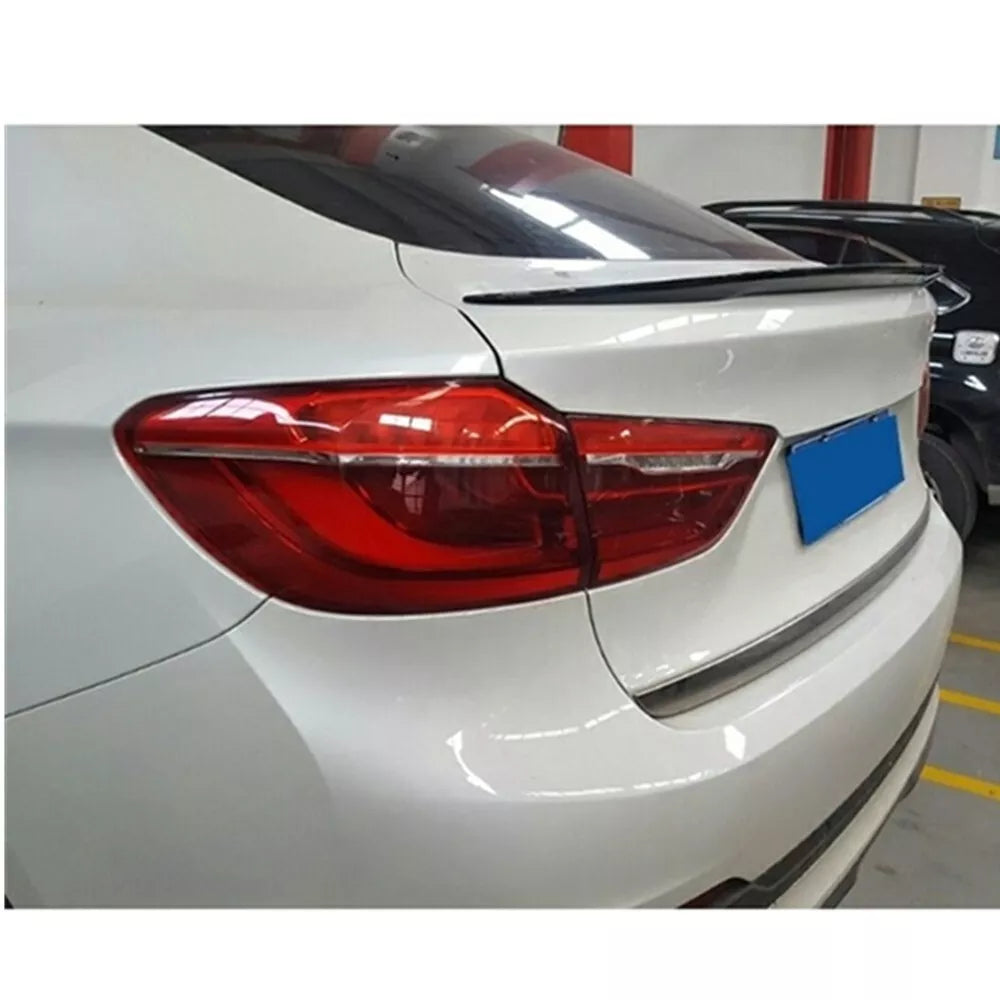 Rear Spoiler BMW X6 F16 2014-2019 Glossy Black ABS Plastic AutoVision