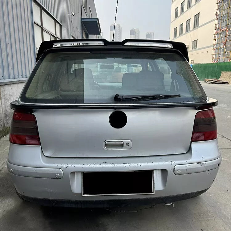 Golf 4 Oet. Style 1997-2003 Rear Spoiler Glossy Black ABS Plastic AutoVision