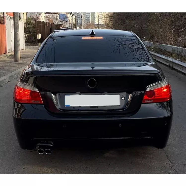 BMW 5 Series E60 M5 Style 2004-2010 Rear Spoiler Glossy Black AutoVision