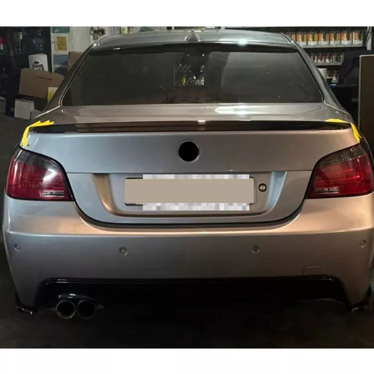 BMW 5 Series E60 M5 Style 2004-2010 Rear Spoiler Glossy Black AutoVision