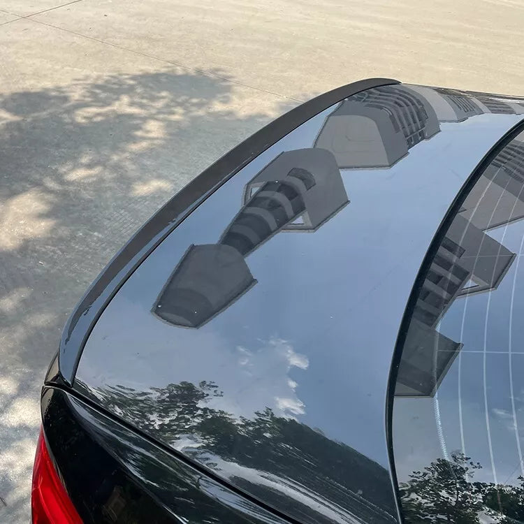 BMW 5 Series G30 M5 Style 2020 Rear Spoiler Glossy Black ABS Plastic AutoVision