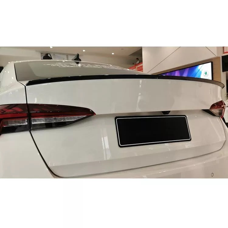 2021 Skoda Octavia Sport Style Rear Spoiler Glossy Black ABS Plastic AutoVision