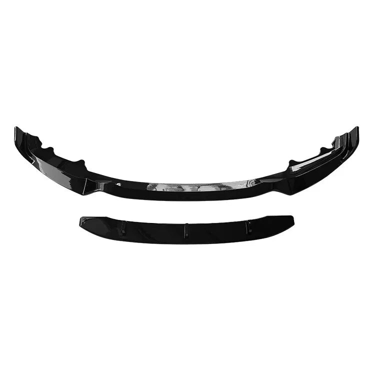 Front Lip 2 Pcs BMW X5 F15 2014-2018 Glossy Black ABS Plastic AutoVision