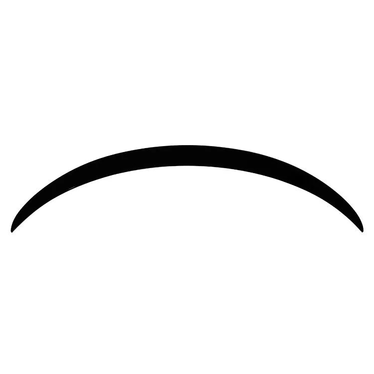 Benz CLA W117 2013-2019 Rear Spoiler Glossy Black ABS Plastic AutoVision