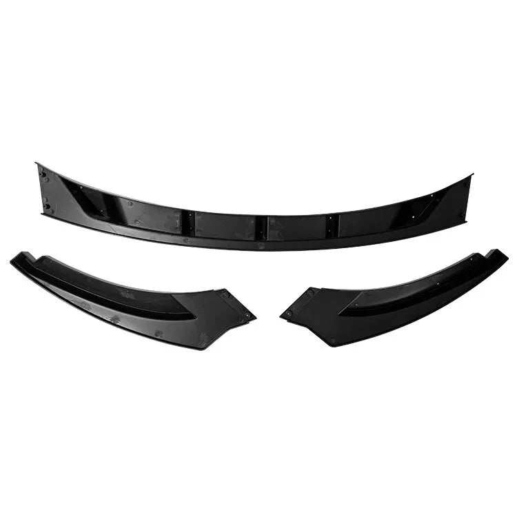 Golf 5 GTI Replacement Type Front Lip Three Parts Glossy Black AutoVision
