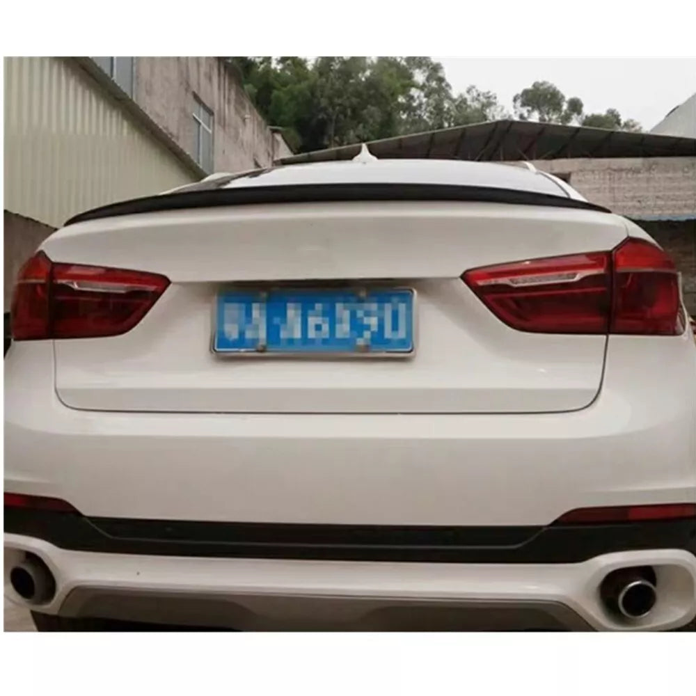 Rear Spoiler BMW X6 F16 2014-2019 Glossy Black ABS Plastic AutoVision