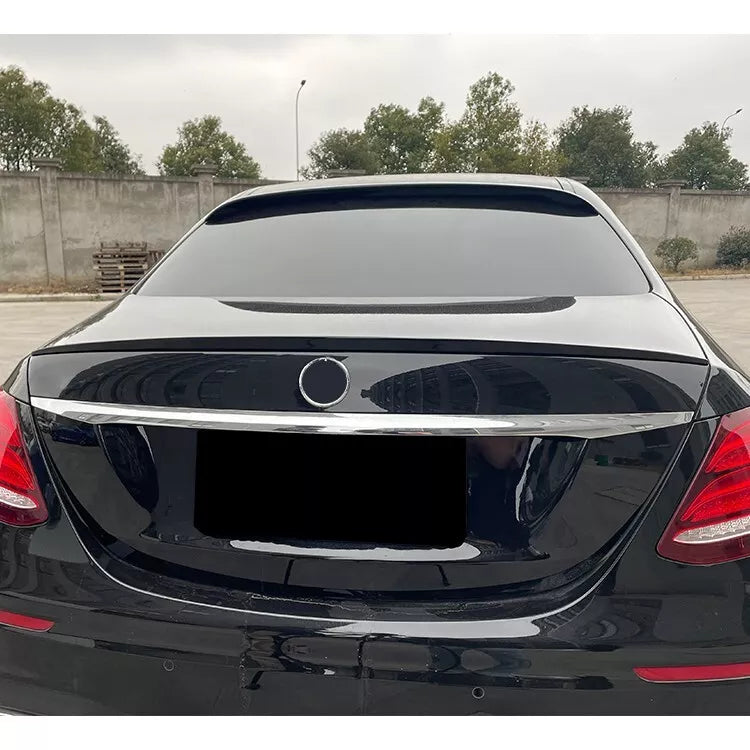 Benz E-Class E200 & E300 W213 AMG Style Rear Spoiler Glossy Black AutoVision
