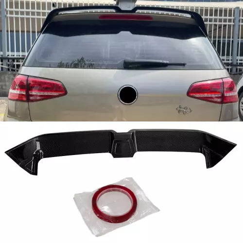 Golf 7/7.5 Oet. Style 2012-2020 Rear Spoiler Glossy Black ABS Plastic AutoVision