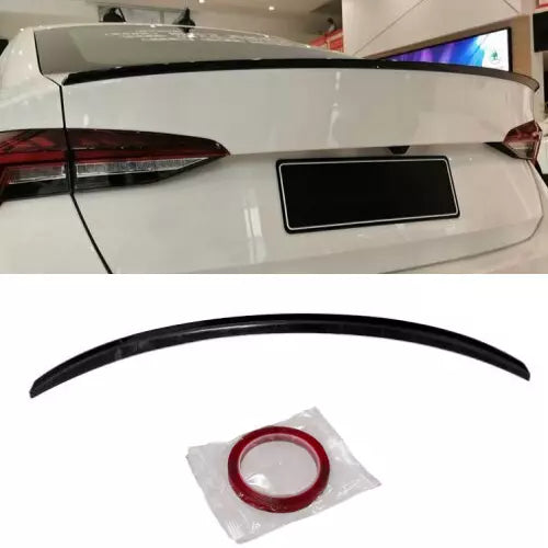 2021 Skoda Octavia Sport Style Rear Spoiler Glossy Black ABS Plastic AutoVision
