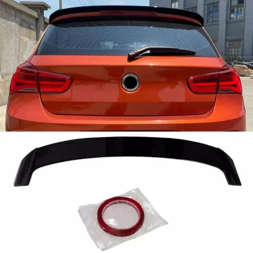 BMW 1 Series F20 2011-2018 Rear Spoiler Glossy Black ABS Plastic AutoVision