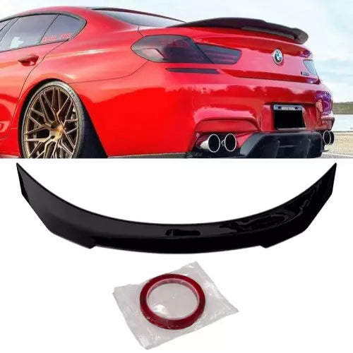 Rear Spoiler BMW 6 Series F13 Coupe PSM Style 2011-2018 Glossy Black ABS Plastic AutoVision
