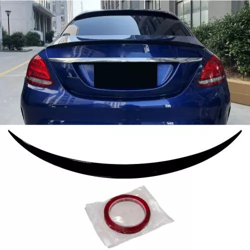 Benz C-Class W205 AMG Style 2014-2019 Rear Spoiler Glossy Black AutoVision