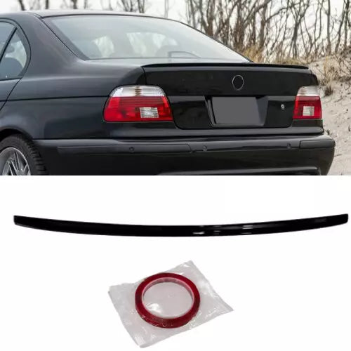 BMW 5 Series E39 1997-2003 Rear Spoiler Glossy Black ABS Plastic AutoVision