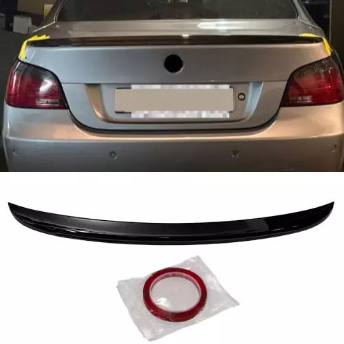 BMW 5 Series E60 M5 Style 2004-2010 Rear Spoiler Glossy Black AutoVision