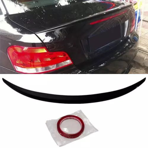 BMW 1 Series E82 P Style 2007-2013 Rear Spoiler Glossy Black AutoVision