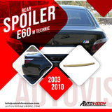 Rear Spoiler For E60 / E60 Lci M Tech 2003 2010 ABS Plastic