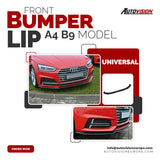 AutoVision Audi A4 B9 Front Bumper Lip All Cars Model