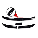 Rear Spoiler For Universal All Model 3pcs ABS Plastic