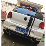 Rear Diffuser for P Type Ro Model Custom Style Car Styling Diffüser Rear Body Kit Spoiler Bumper Lip Splitter