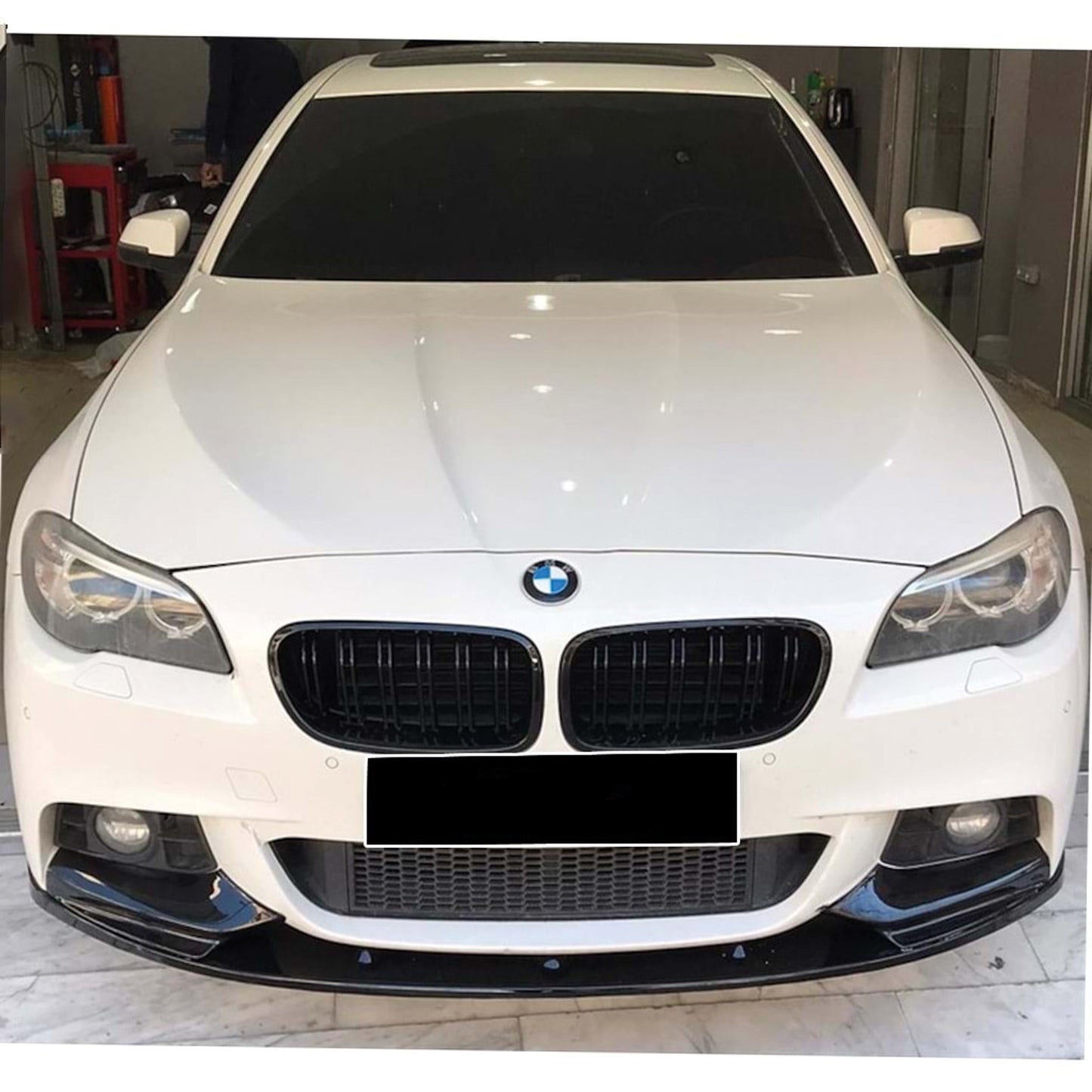 Autovision for BMW F10 & F10Lci 2010 - 2017 M Perf Front Bumper Lip Piano Black Vacuum