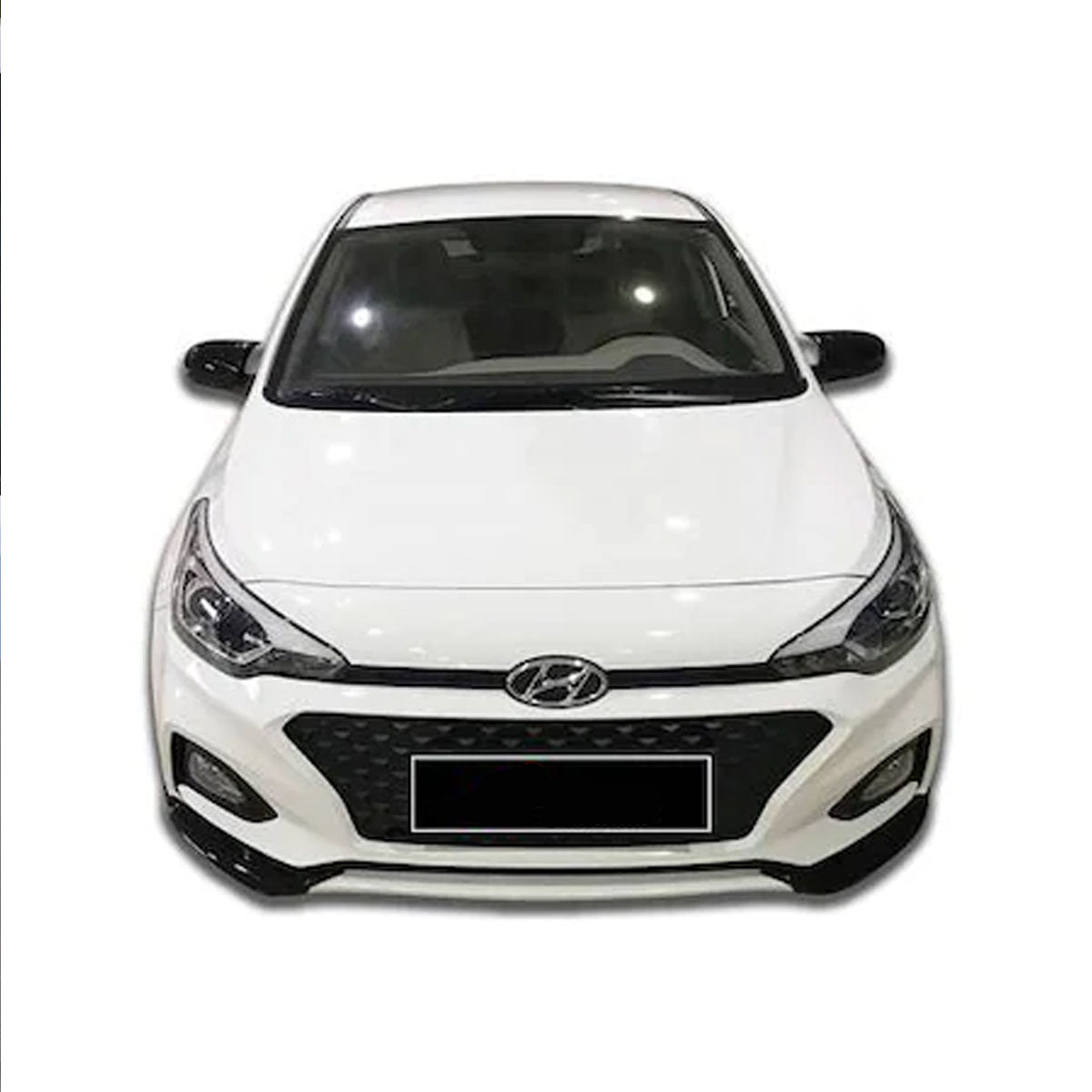 Couvercle de rétroviseur pour Hyundai i20 sans signal 2014-2019 accessoire noir brillant modèle BAT 