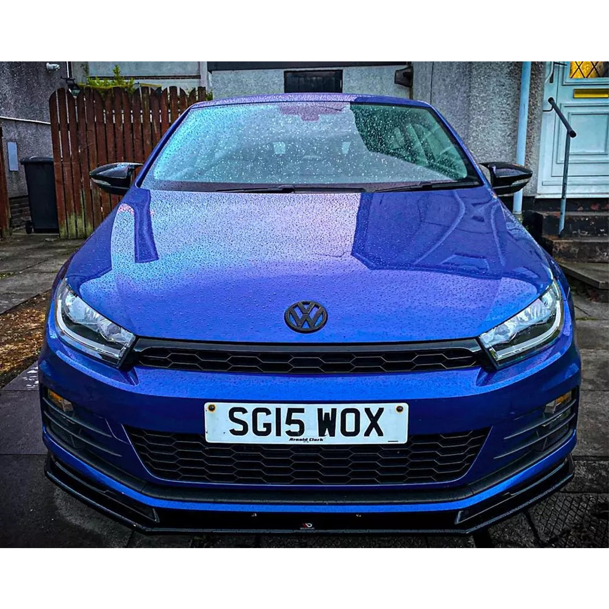 Mirror Cover For VW Scirocco MK3 2008-2017 Accessory Bright Black BAT MODEL
