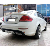 Rear Diffuser for UNI Type CR Model Custom Style Car Styling Diffüser Rear Body Kit Spoiler Bumper Lip Splitter