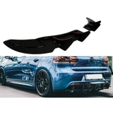 Rear Diffuser for Golf MK6 VI R 2008-2012 Custom Style Car Styling Body Kit Rear Spoiler Splitter