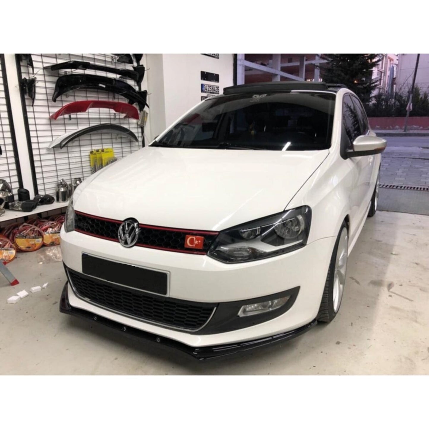 AutoVision Polo MK5 Basic Front Bumper Lip All Cars Universal Model