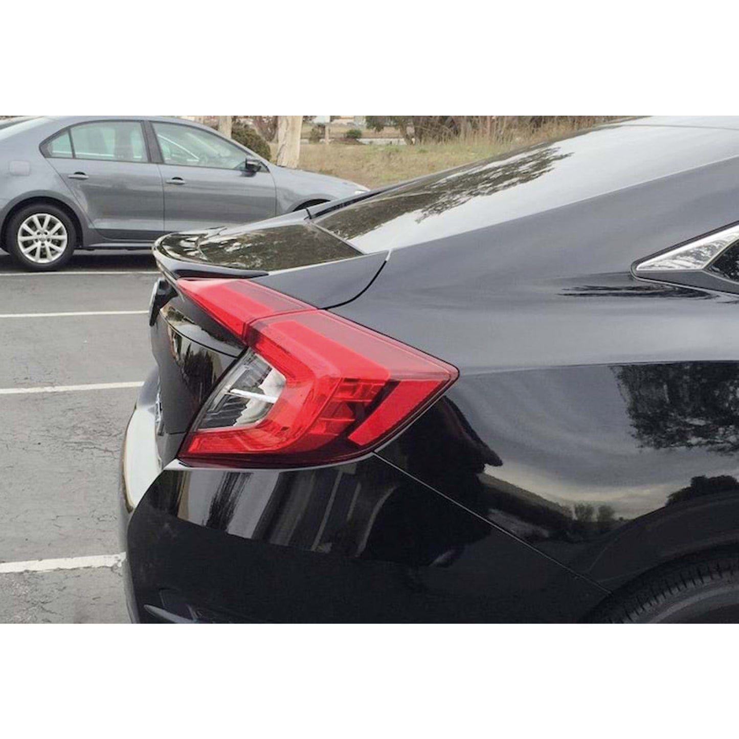 Aileron arrière pour Civic FC5 en plastique ABS anatomique 
