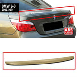 Rear Spoiler For E60 / E60 Lci M Tech 2003 2010 ABS Plastic