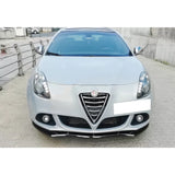 Autovision for Alfa Romeo Giulietta 2010 2020 Front Bumper Lip Piano Black Vacuum