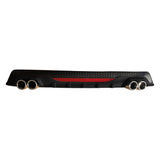 Rear Diffuser for C Type Ro Model Custom Style Car Styling Diffüser Rear Body Kit Spoiler Bumper Lip Splitter