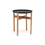 Tea Table With Metal Tray BIE-7016