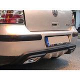 Rear Diffuser for UNI Type CR Model Custom Style Car Styling Diffüser Rear Body Kit Spoiler Bumper Lip Splitter