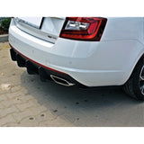 Rear Diffuser for Octavia RS 2013-2020 Custom Style Car Styling Body Kit Rear Spoiler Splitter